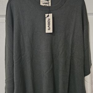 Private Label Gray Crew Neck Sweater